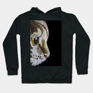 Cat in profile Hoodie